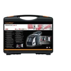 Makita Laserliner MasterCross-Laser 2 Kruislijnlaserset In Koffer - 2 Lijnen - Rood - 031.350A -Goedkope Makita Winkel 031 350a 2