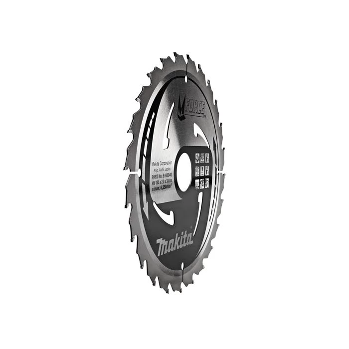 Makita B-08040 Zaagblad Hout 3 Makita B-08040 Zaagblad Hout - Afbeelding 3