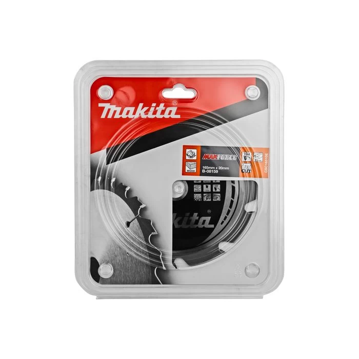 Makita B-08159 Zaagb Hout 165x20x2,0 10T 20g 4 Makita B-08159 Zaagb Hout 165x20x2,0 10T 20g - Afbeelding 4