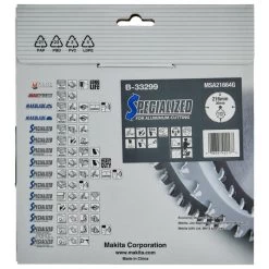 Makita B-33299 Afkortzaagblad Aluminium 22 Makita B-33299 Afkortzaagblad Aluminium -Goedkope Makita Winkel B 33299 C7N1