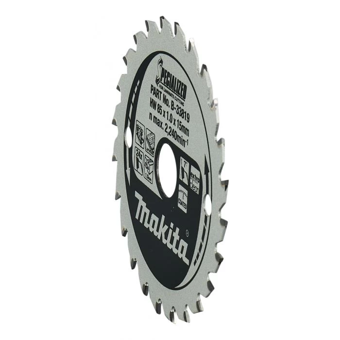Makita B-33819 Cirkelzaagblad Laminaat 6 Makita B-33819 Cirkelzaagblad Laminaat - Afbeelding 6