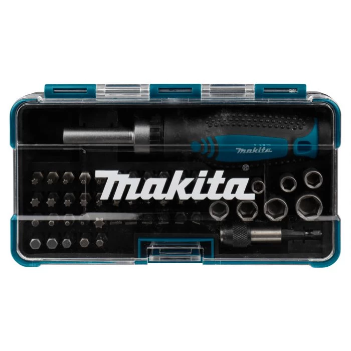 Makita B-36170 47-delige Doppen & Bitset In Kunststof Opbergbox 1 Makita B-36170 47-delige Doppen & Bitset In Kunststof Opbergbox