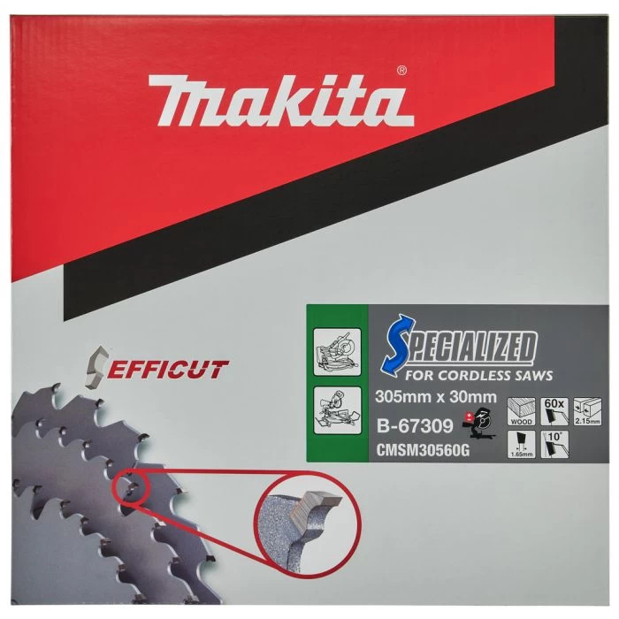 Makita B-67309 Afkortzaagblad Hout 7 Makita B-67309 Afkortzaagblad Hout - Afbeelding 7