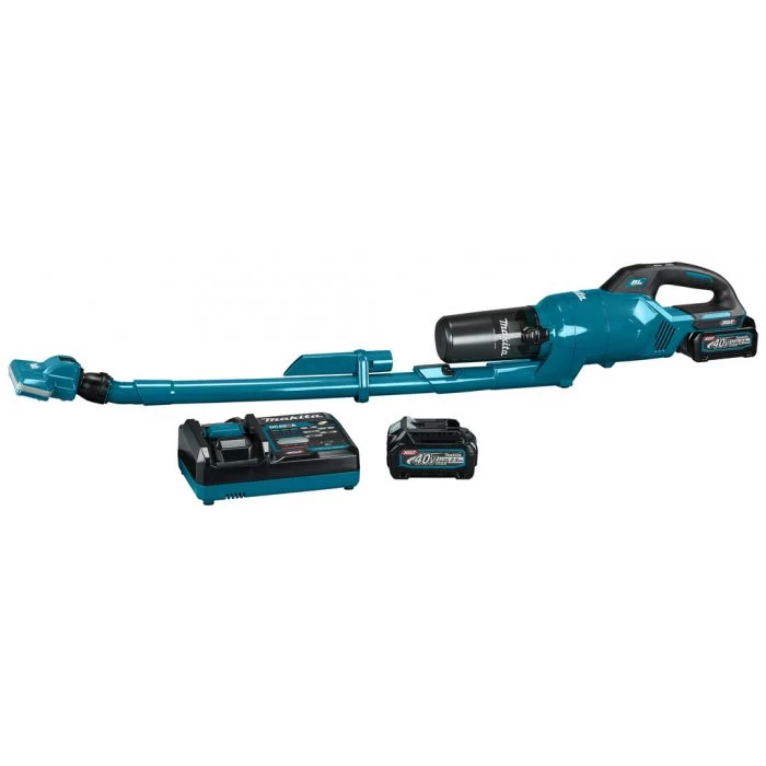 Makita CL003GD201 40 V Max Steelstofzuiger Blauw 1 Makita CL003GD201 40 V Max Steelstofzuiger Blauw