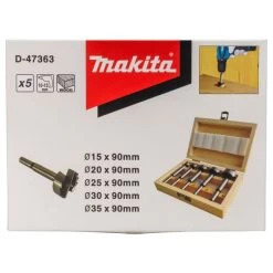 Makita D-47363 Cilinderkopboorset 5-delig Forstner -Goedkope Makita Winkel D 47363 C1N1