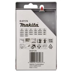 Makita D-57174 Metaalborenset 10-delig -Goedkope Makita Winkel D 57174 C7C0