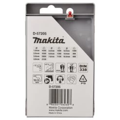 Makita D-57205 Metaalborenset 10-delig -Goedkope Makita Winkel D 57205 C7C0
