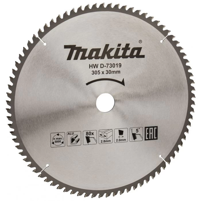Makita D-73019 Afkortzaagblad Aluminium 4 Makita D-73019 Afkortzaagblad Aluminium - Afbeelding 4