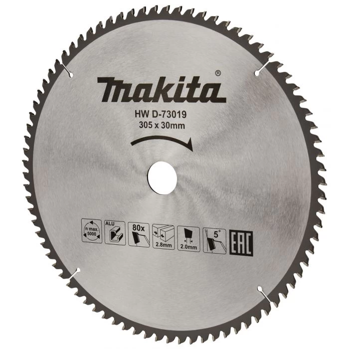 Makita D-73019 Afkortzaagblad Aluminium 6 Makita D-73019 Afkortzaagblad Aluminium - Afbeelding 6