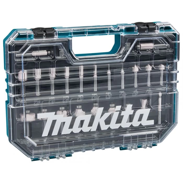 Makita D-74778 Frezenset 8mm 22-delig 2 Makita D-74778 Frezenset 8mm 22-delig - Afbeelding 2