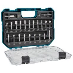 Makita D-74784 Frezenset 8mm 22-delig 12 Makita D-74784 Frezenset 8mm 22-delig -Goedkope Makita Winkel D 74784 C1L0 s01