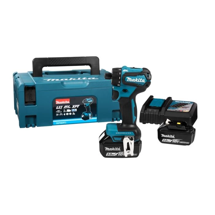 Makita DDF083RTJ 18 V Boor-/schroefmachine 5 Makita DDF083RTJ 18 V Boor-/schroefmachine - Afbeelding 5
