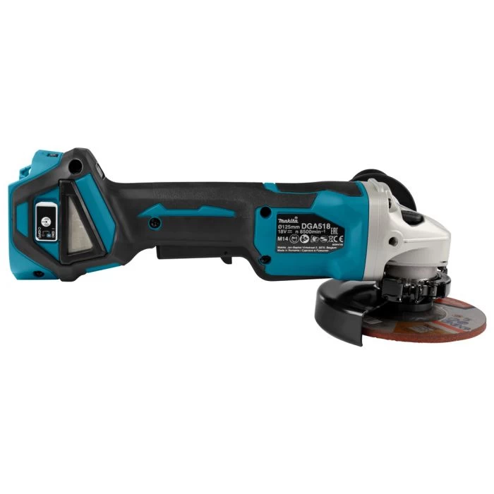 Makita DGA518ZJU 18 V Haakse Slijper 125 Mm 7 Makita DGA518ZJU 18 V Haakse Slijper 125 Mm - Afbeelding 7