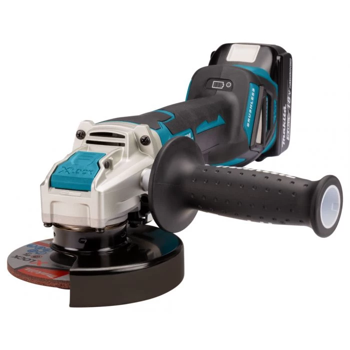 Makita DGA519RTJ 18 V Haakse Slijper 125 Mm X-LOCK 5 Makita DGA519RTJ 18 V Haakse Slijper 125 Mm X-LOCK - Afbeelding 5