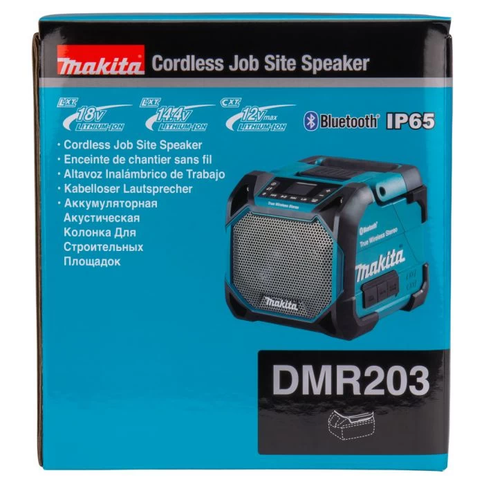 Makita DMR203 Bluetooth Speaker 14 Makita DMR203 Bluetooth Speaker - Afbeelding 14