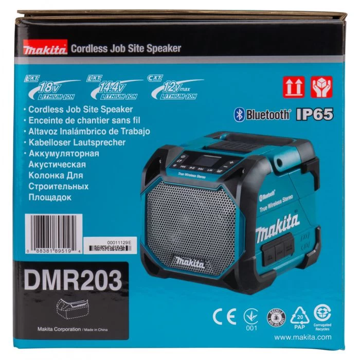 Makita DMR203 Bluetooth Speaker 15 Makita DMR203 Bluetooth Speaker - Afbeelding 15