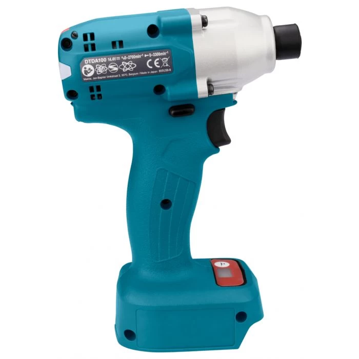 Makita DTDA100Z 14,4 V Instelbare Slagschroevendraaier 95Nm 8 Makita DTDA100Z 14,4 V Instelbare Slagschroevendraaier 95Nm - Afbeelding 8