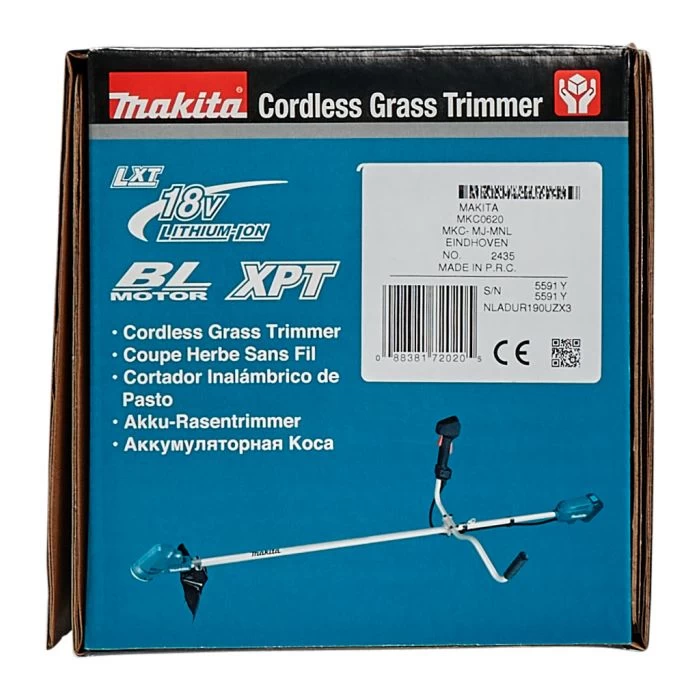 Makita DUR190UZX3 18 V Trimmer U-greep 4 Makita DUR190UZX3 18 V Trimmer U-greep - Afbeelding 4