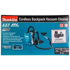 Makita DVC261TX11 2x18 V Rugstofzuiger Voor Schoonmaak 36 Makita DVC261TX11 2x18 V Rugstofzuiger Voor Schoonmaak -Goedkope Makita Winkel DVC261TX11 C1N1