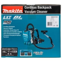 Makita DVC261TX11 2x18 V Rugstofzuiger Voor Schoonmaak 37 Makita DVC261TX11 2x18 V Rugstofzuiger Voor Schoonmaak -Goedkope Makita Winkel DVC261TX11 C2N1