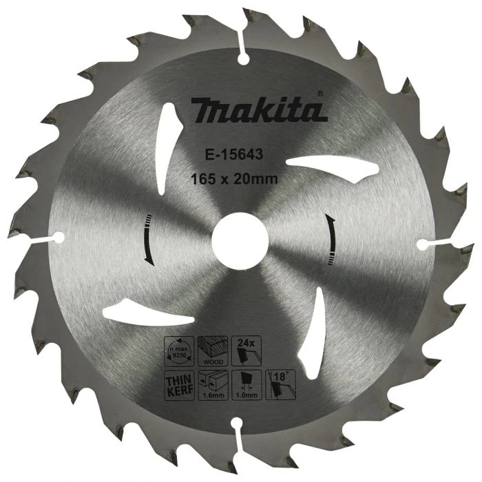 Makita E-15643 Cirkelzaagblad Hout 4 Makita E-15643 Cirkelzaagblad Hout - Afbeelding 4