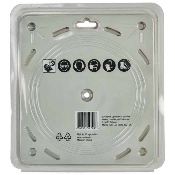 Makita E-15659 Cirkelzaagblad Hout 8 Makita E-15659 Cirkelzaagblad Hout - Afbeelding 8