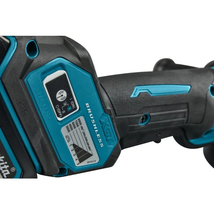 Makita GA044GM201 40 V Max Haakse Slijper 125 Mm X-LOCK 3 Makita GA044GM201 40 V Max Haakse Slijper 125 Mm X-LOCK - Afbeelding 3