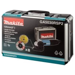 Makita GA5030RSP2 230 V Haakse Slijper 125 Mm -Goedkope Makita Winkel GA5030RSP2 A1R1