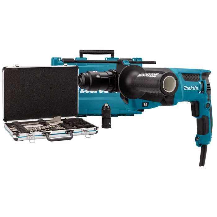 Makita HR2631FT12 230 V Combihamer 2 Makita HR2631FT12 230 V Combihamer - Afbeelding 2