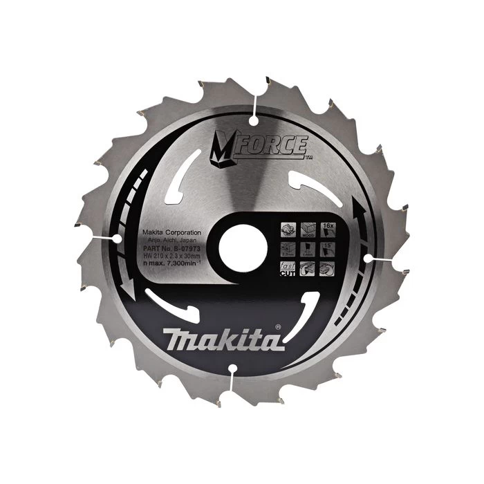 Makita B-07973 Zaagblad Hout 2 Makita B-07973 Zaagblad Hout - Afbeelding 2