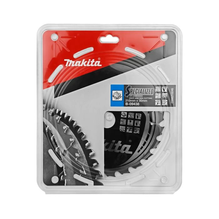 Makita B-09438 Cirkelzaagblad Hout (noest/spijker) 6 Makita B-09438 Cirkelzaagblad Hout (noest/spijker) - Afbeelding 6