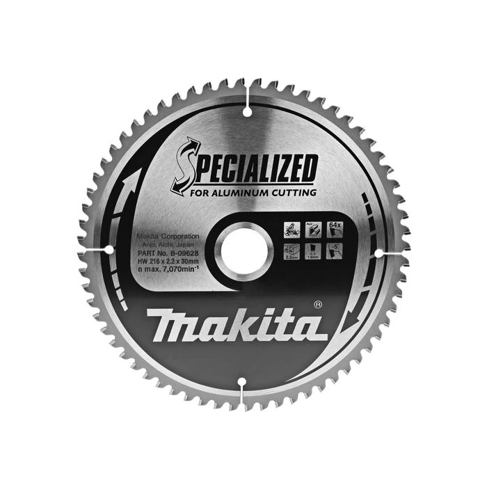 Makita B-09628 Afkortzaagblad Aluminium 2 Makita B-09628 Afkortzaagblad Aluminium - Afbeelding 2