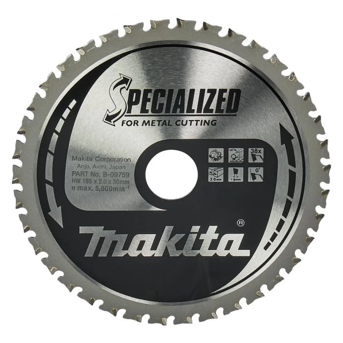 Makita B-09759 Cirkelzaagblad Metaal 4 Makita B-09759 Cirkelzaagblad Metaal - Afbeelding 4