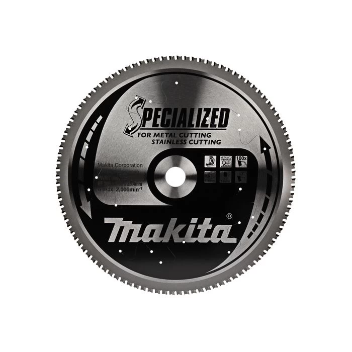 Makita B-23123 Afkortzaagblad RVS / Metalen 2 Makita B-23123 Afkortzaagblad RVS / Metalen - Afbeelding 2