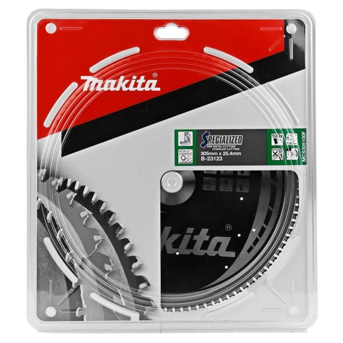 Makita B-23123 Afkortzaagblad RVS / Metalen 6 Makita B-23123 Afkortzaagblad RVS / Metalen - Afbeelding 6