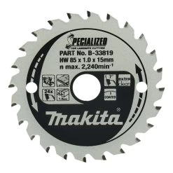Makita B-33819 Cirkelzaagblad Laminaat
