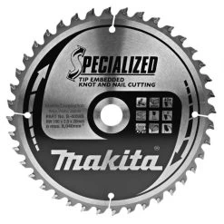 Makita B-40593 Afkortzaagblad Hout (noest/spijker)