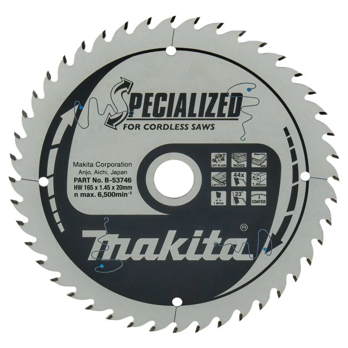 Makita B-53746 Cirkelzaagblad Gemelamineerd 1 Makita B-53746 Cirkelzaagblad Gemelamineerd