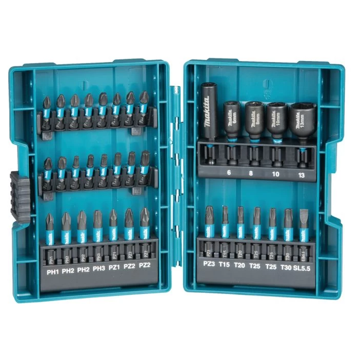 Makita B-66880 Slagschroefbitset 35-delig 2 Makita B-66880 Slagschroefbitset 35-delig - Afbeelding 2