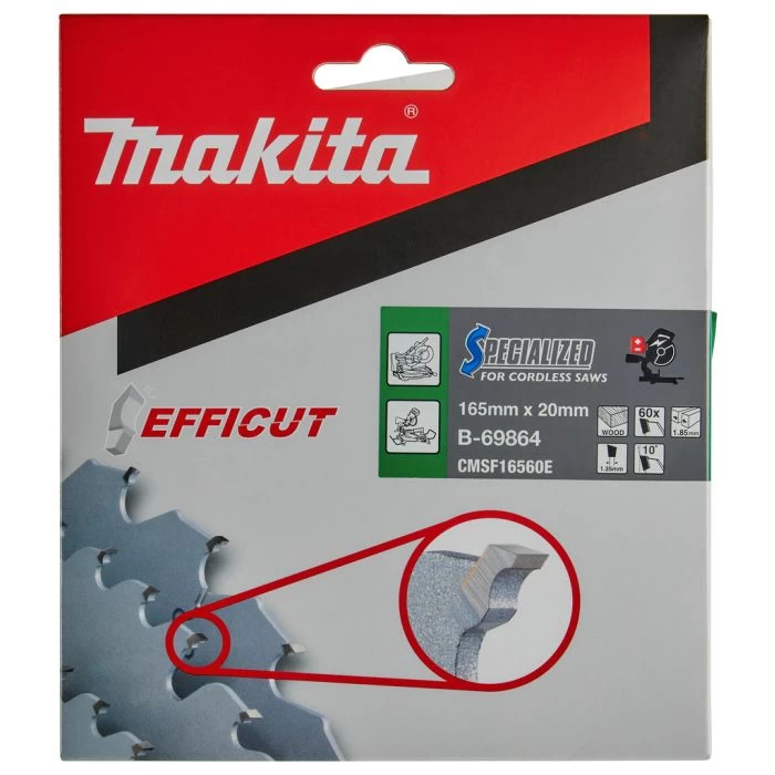 Makita B-69864 Afkortzaagblad Hout 3 Makita B-69864 Afkortzaagblad Hout - Afbeelding 3