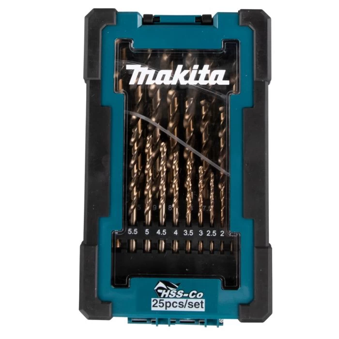 Makita D-67577 HSS-Co Metaalborenset 1-13mm 25-delig 1 Makita D-67577 HSS-Co Metaalborenset 1-13mm 25-delig