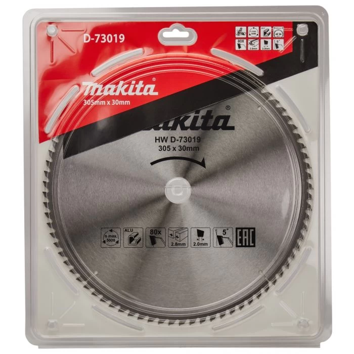 Makita D-73019 Afkortzaagblad Aluminium 5 Makita D-73019 Afkortzaagblad Aluminium - Afbeelding 5