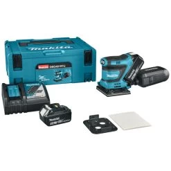 Makita DBO481RTJ 18 V Handpalm Vlakschuurmachine -Goedkope Makita Winkel dbo481rtj c1l0 s100