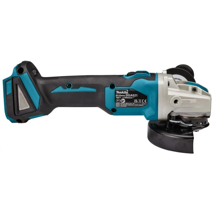 Makita DGA521ZX1 18 V Haakse Slijper 125 Mm X-LOCK 8 Makita DGA521ZX1 18 V Haakse Slijper 125 Mm X-LOCK - Afbeelding 8