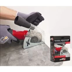 Makita DUSTOP Universele Stofafzuigkap 115/125mm