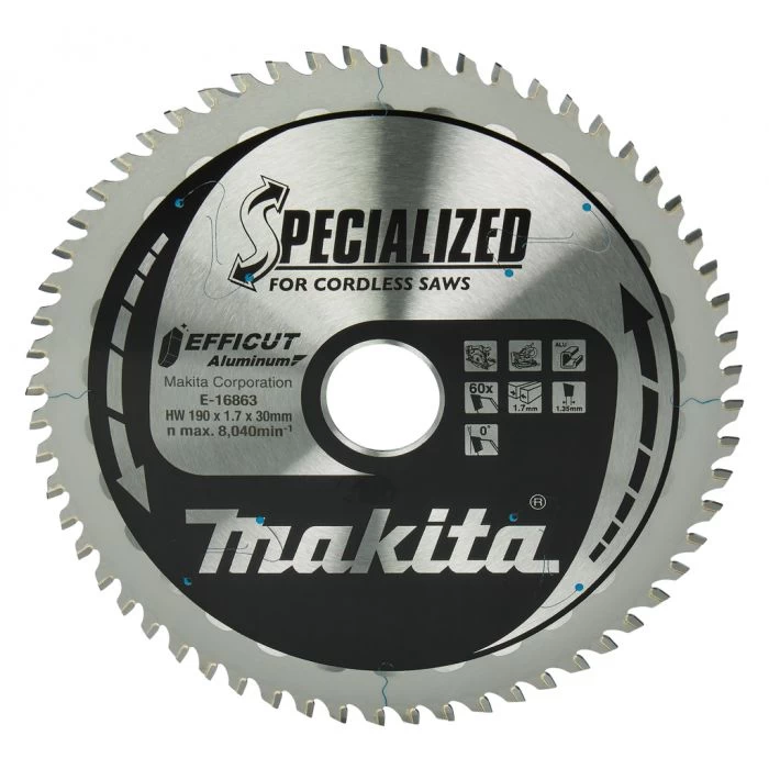Makita E-16863 Afkort- En Cirkelzaagblad Aluminium 2 Makita E-16863 Afkort- En Cirkelzaagblad Aluminium - Afbeelding 2