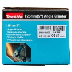 Makita GA5080RX02 230 V Haakse Slijper 125 Mm X-LOCK -Goedkope Makita Winkel ga5080rx02 c2n1