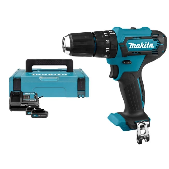 Makita HP333DSAJ 12 V Max Klopboor-/schroefmachine 19 Makita HP333DSAJ 12 V Max Klopboor-/schroefmachine - Afbeelding 19