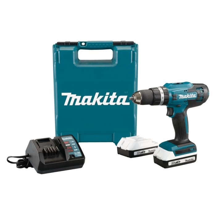 Makita HP488DWAE 18 V Klopboor-/schroefmachine 2 Makita HP488DWAE 18 V Klopboor-/schroefmachine - Afbeelding 2