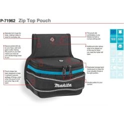 Makita P-71962 Gordeltas Met Ritssluiting -Goedkope Makita Winkel makp 719621